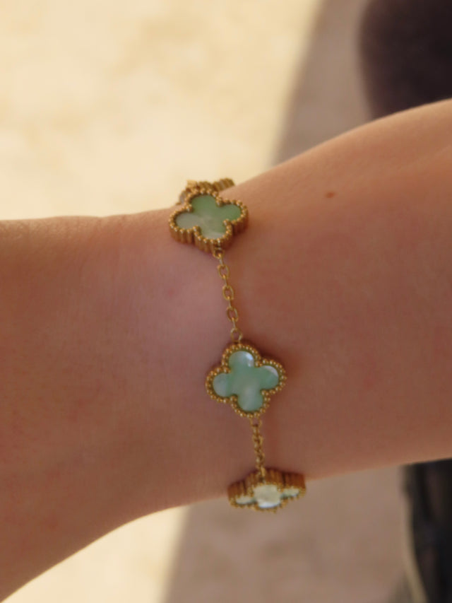 Sage Clover Bracelet