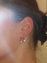 Pink Hailey Earrings