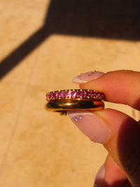 Pink Stack Ring