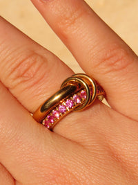 Pink Stack Ring