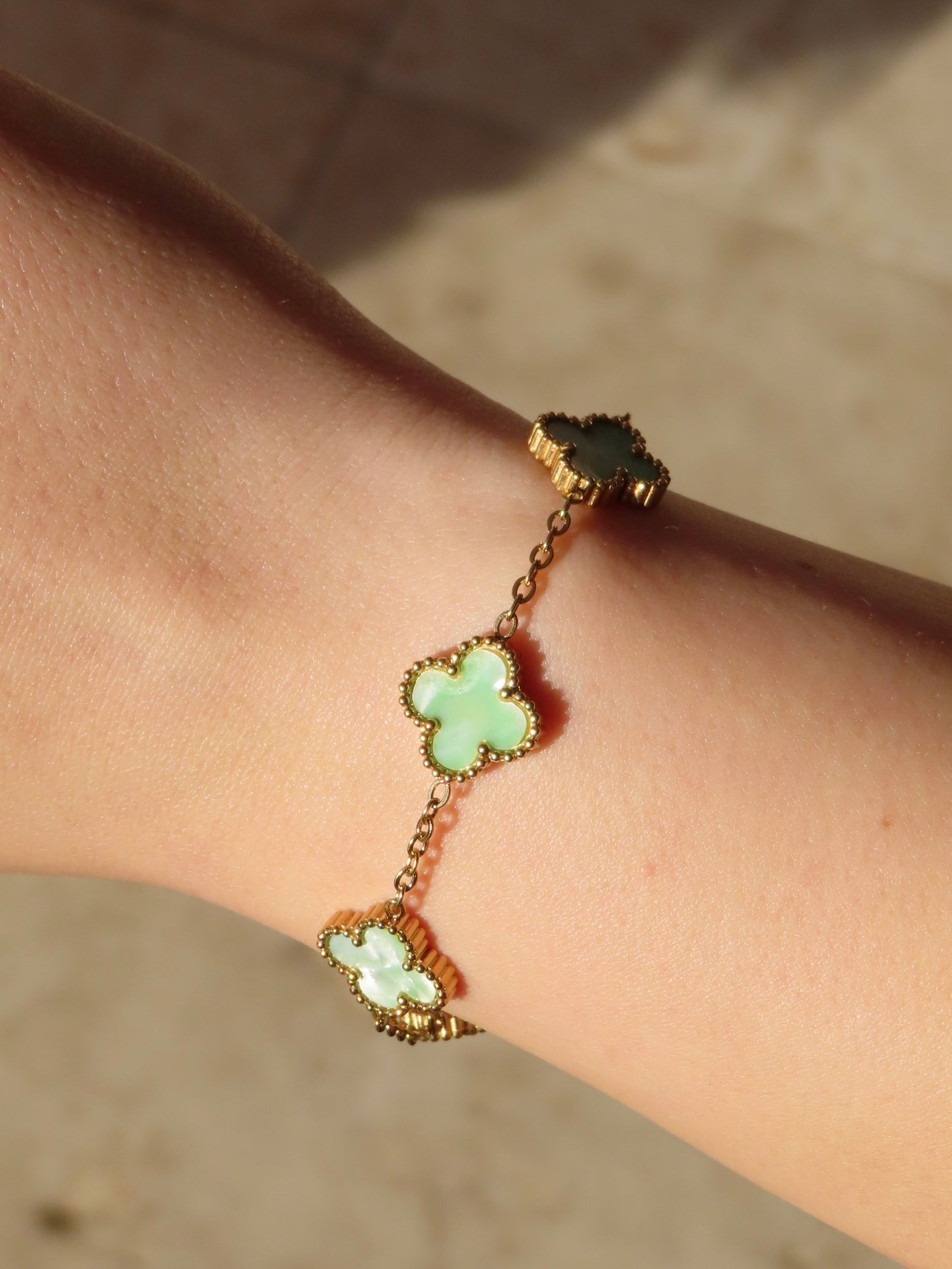 Sage Clover Bracelet