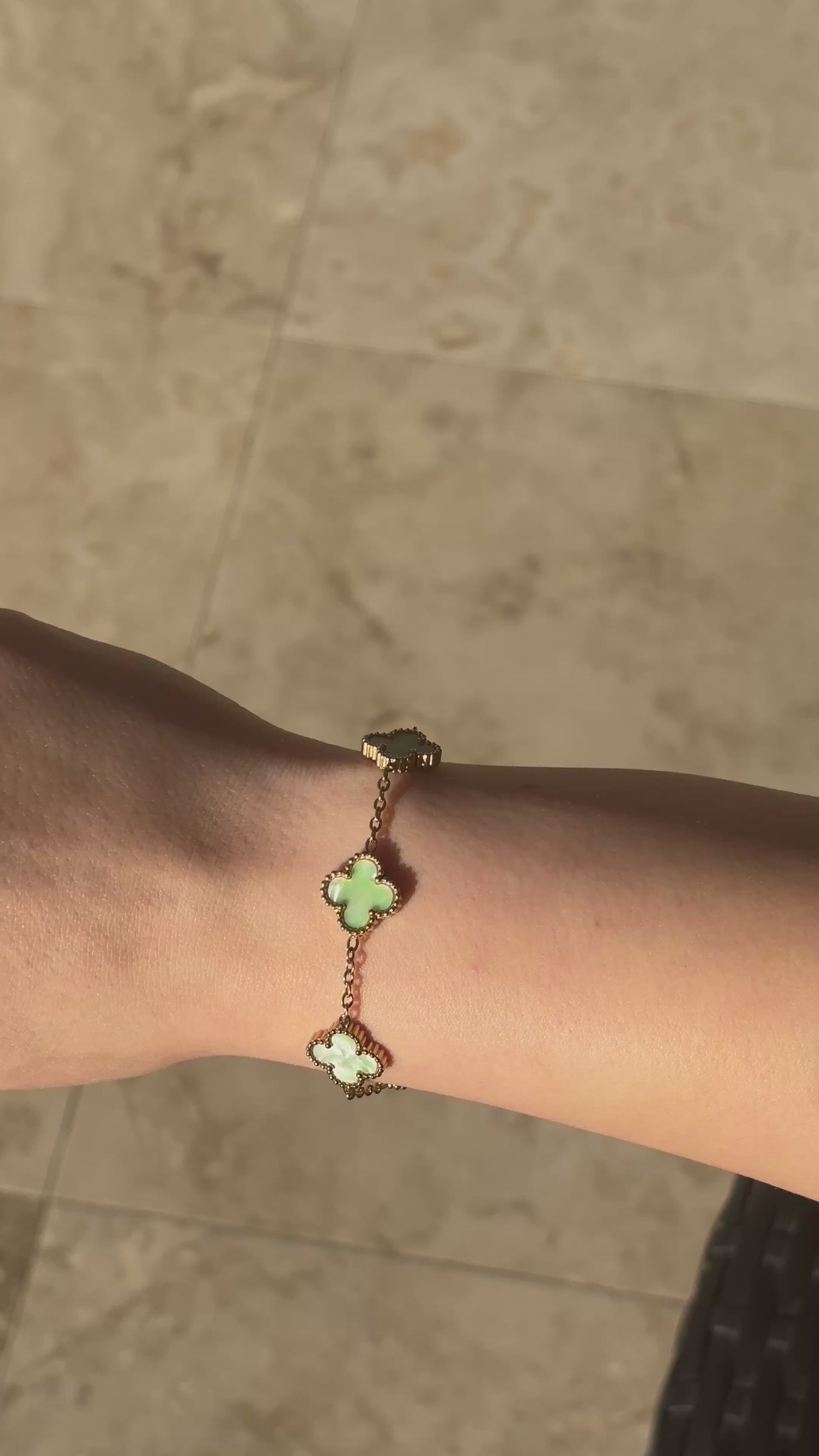 Sage Clover Bracelet