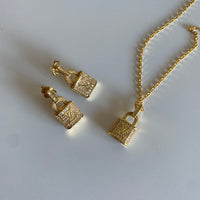 LV Lock Earrings